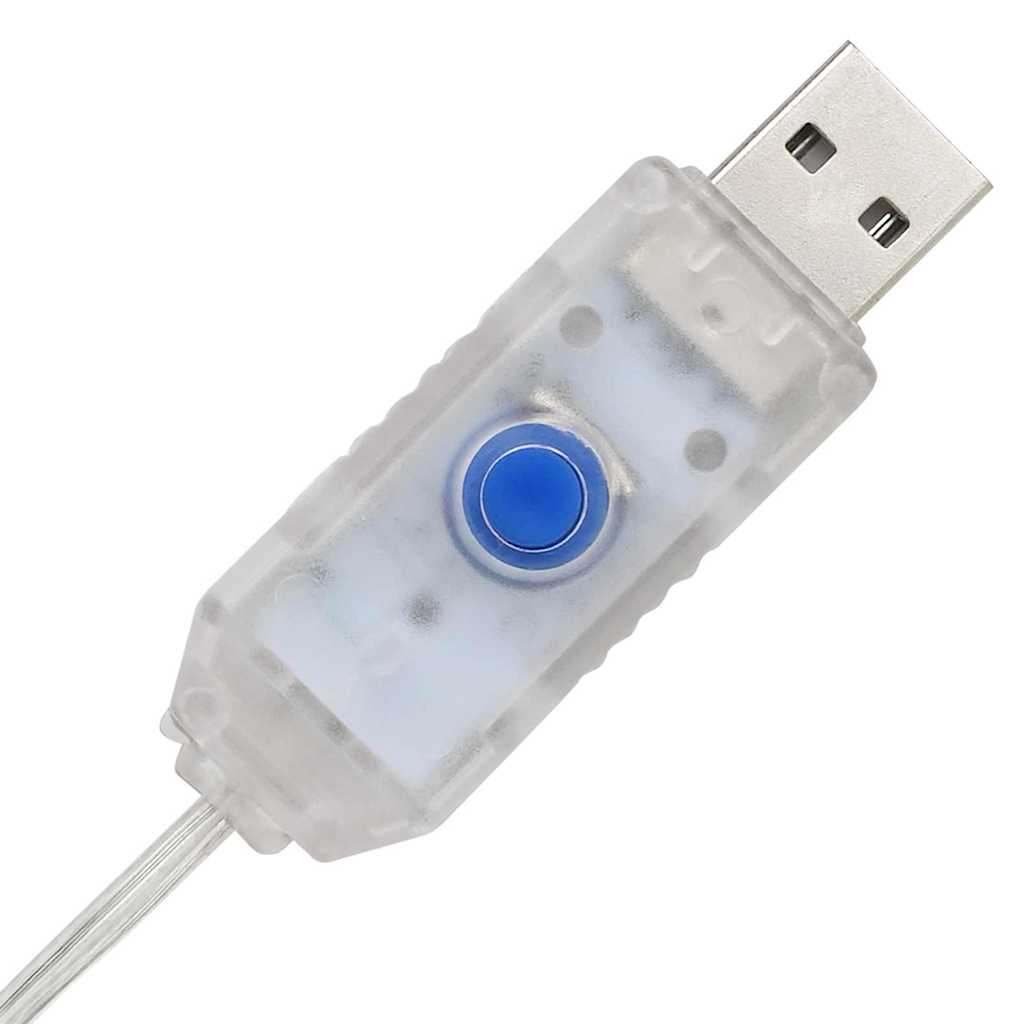 Christmas Tree 3 pcs Cold white 20 x 20 x 80 cm Acrylic